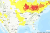 Wildfires mapped: Where will be affected by smoky conditions?