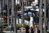Five hospitalized after helicopter crashes in Huntington Beach