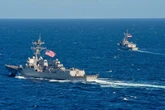 Pentagon condemns Venezuela’s ‘provocative’clyover of Navy ship