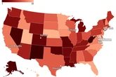 Map reveals US states with the worst drug problems