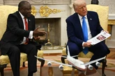 Trump blasts ‘terrible reporter’ at NBC during South African meeting