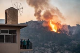 Europe heatwave latest: Wildfires rip through Greece