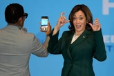 Fan cams and coconut trees: Kamala Harris memes overtake the KHive
