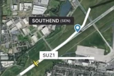 What is the aircraft involved in the Southend airport plane crash?