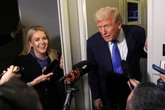 Trump praises Karoline Leavitt’s ‘face’ and ‘lips’