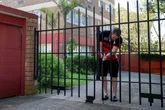 Suspicious vehicle rams into gate of Russian consulate in Sydney