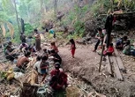 Myanmar’s war forces tens of thousands into forests