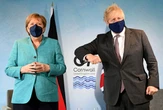 UK-EU Brexit spat over N Ireland clouds G7 leaders summit