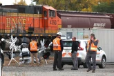 Rail conductor hit and killed by train in Montana