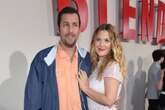 Drew Barrymore and Adam Sandler’s kids caught watching parents’ film