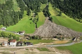Dozens evacuated from Austrian village after mudslide covers parts of Alpine valley