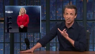 Seth Meyers mocks Marjorie Taylor Greene over Trump’s ‘compliment’