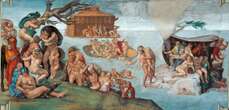 Michelangelo’s The Flood painting may depict woman with breast cancer