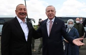 Leaders of Turkey, Azerbaijan hold talks in recaptured city