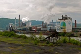 Workers trapped under rubble after steel plant explosion