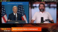 Don Jr bizarrely praises Biden’s press conference as ‘not too bad’