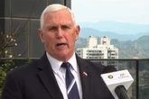 Pence warns of Trump risk accepting a plane from nation tied to Hamas