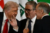 Canada’s prime minister caught on hot mic correcting Trump on title