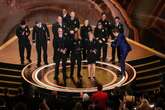 LA firefighters draw laughs as they take the stage during Oscars