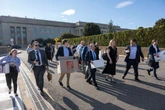 Pentagon press corp surrender badges and walk out over Hegseth policy