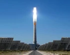 Solar towers can double energy output by running day and night