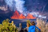 Visitors warned after child nearly runs off cliff near Hawaii volcano