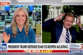 Peter Doocy once again victim of fowl play as rogue bird attacks him