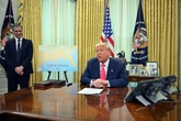 Trump speaks from Oval Office after threatening Moscow with tariffs
