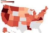 These states would be the most impacted by a Medicaid expansion cut