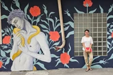 Artist protests ‘hypocrisy’ after nude mural painted over in Bangkok