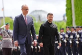 Ukraine live: Zelensky meets Merz and warns Russia gathering by Sumy