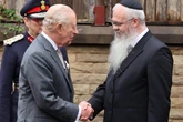 King attends first official engagement since Andrew gave up titles