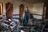 Inside horror of bombed Gaza hospital after patient killed in bed