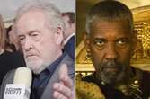 Ridley Scott disputes Denzel Washington’s claim gay kiss was cut