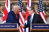 Trump live: President’s helicopter forced into diversion at end of UK visit