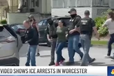 ‘Fed up’ crowd in Massachusetts swarms ICE agents as they arrest mom