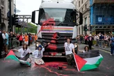 Youth Demand activists disrupt London Pride in pro-Palestine protest