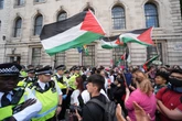 Protesters hit out as MPs prepare to debate Palestine Action ban