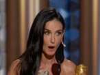 Demi Moore makes sad career admission after winning Golden Globe