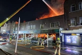 Huge fire at London Poundland shuts high street