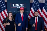 Trump photo with Republicans in racist text scandal emerges