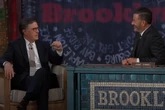 Kimmel and Colbert in late-night crossover blast Trump with new insult