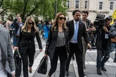 Protesters boo Alina Habba outside Newark mayor’s court hearing