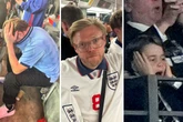 England fans left devastated by loss as famous faces return