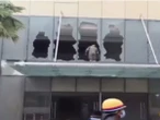 Fire breaks out at a busy mall in India