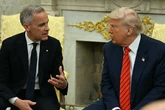 Trump refuses to drop ‘51st state’ threat in meeting with Canadian PM