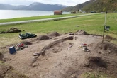 Viking woman from 10th century found buried with her dog and boat