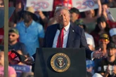 Trump accused of using ‘vile antisemitic slur’ during speech at rally