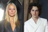 Gwyneth Paltrow and Timothée Chalamet share kiss in new movie