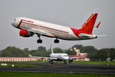 Air India plane skids and damages runway after reports of burst tyres